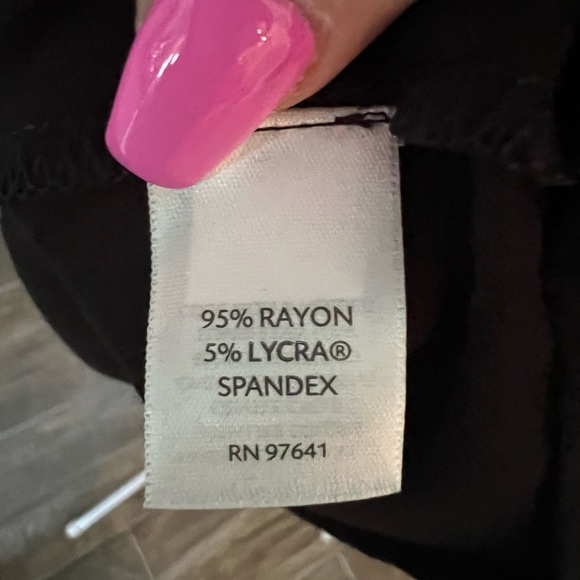 J. Jill Black Sleeveless TShirt Tank Dress NWT - Picture 3 of 7